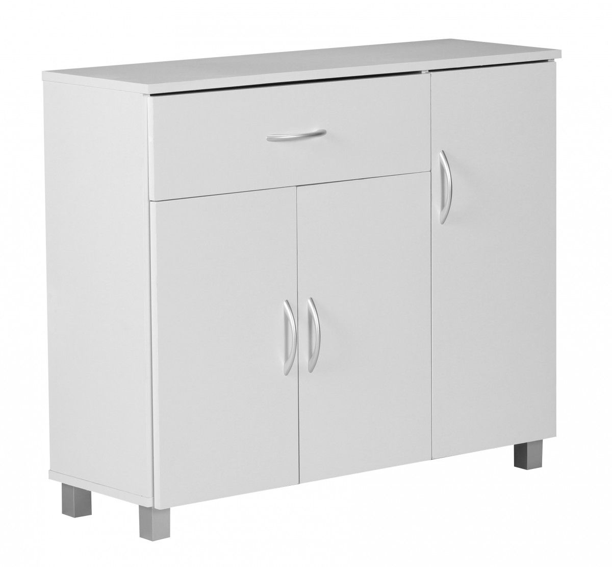 Design Sideboard SETE 90 x 75 x 30 cm Weiß