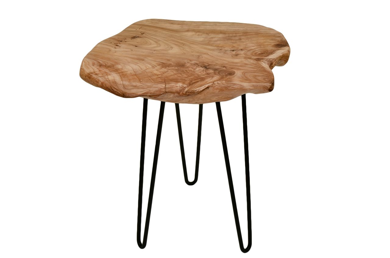 Beistelltisch Couchtisch Nachttisch Holz Massiv natur Zedernholz design Zedern