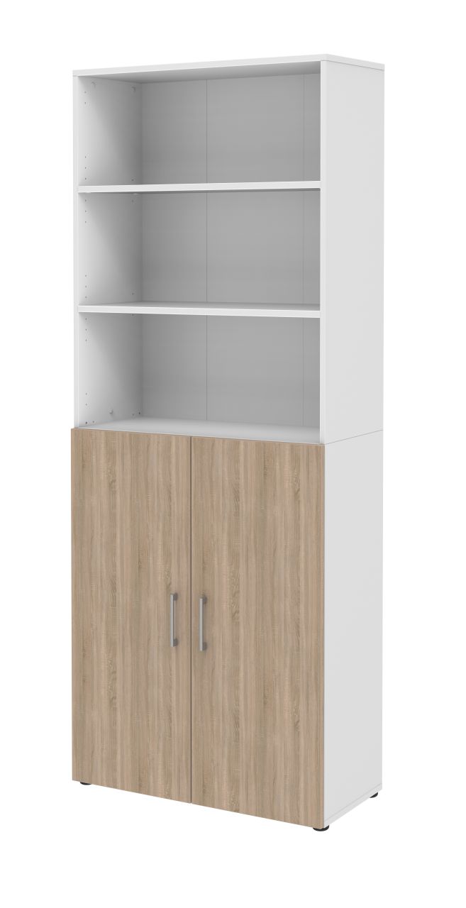 Schrank Mehrzweckschrank Regal Büro Badschrank Akten Hochschrank Wohnmöbel Türen