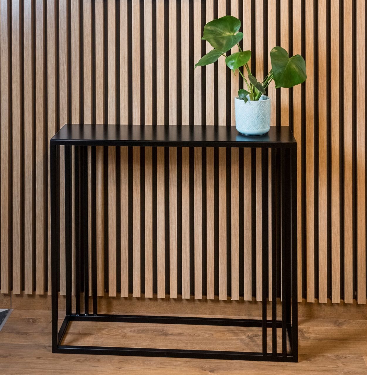 Konsolentisch Beistelltisch Flur Anrichte Tisch Metall Dekotisch Schwarz Möbel