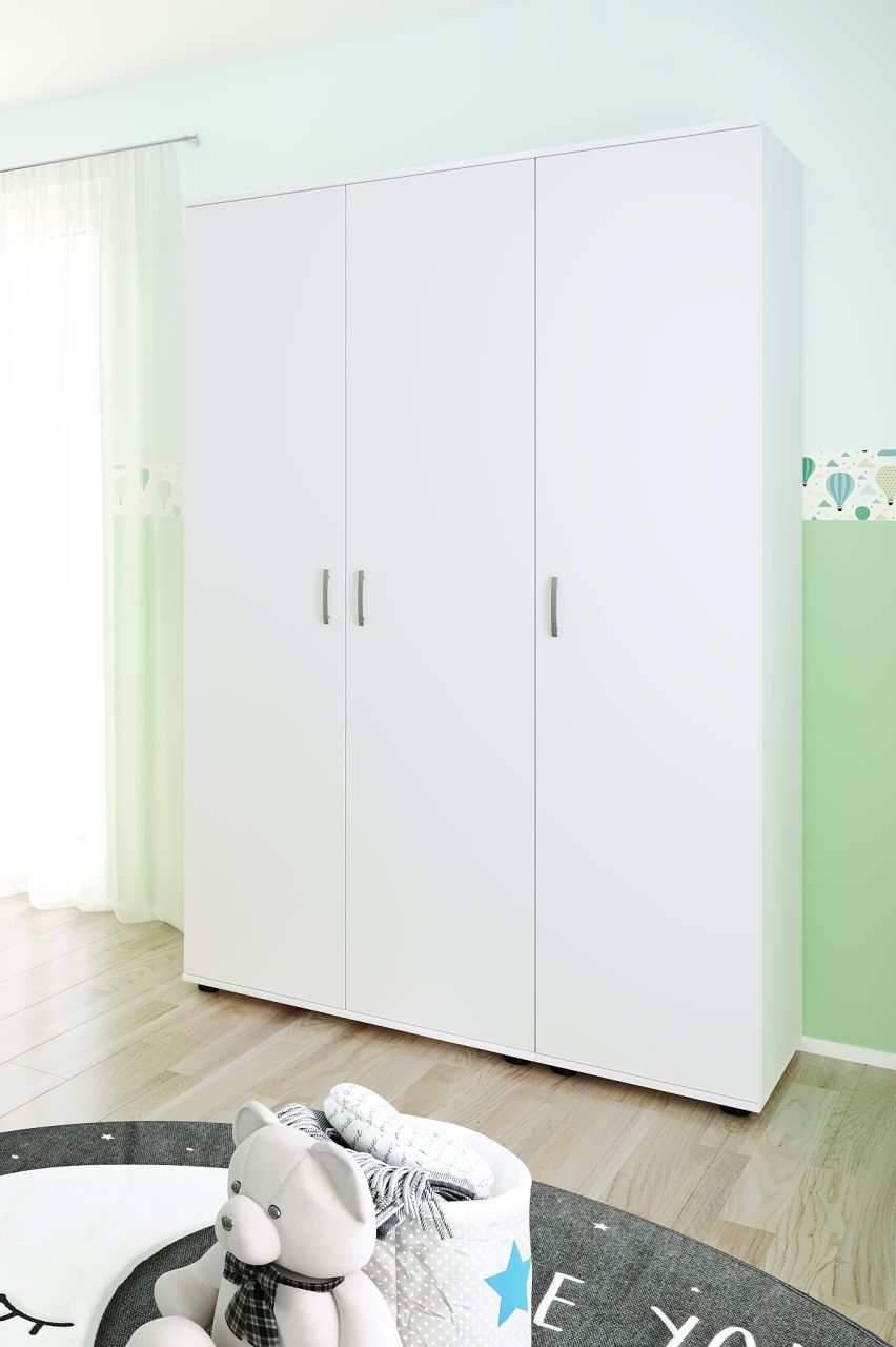 Kleiderschrank Set Babyzimmer Kinderzimmer Babyschrank Wäscheschrank 3 türig