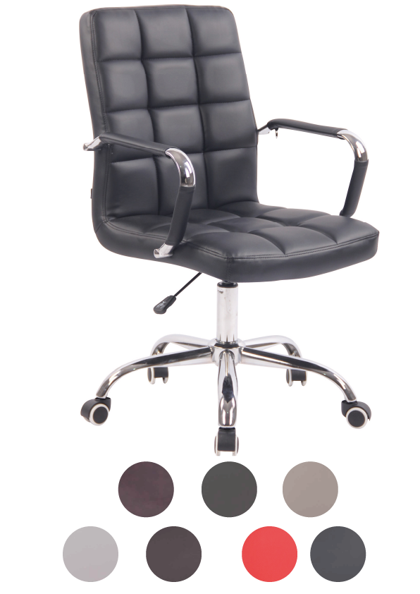 Bürostuhl 136 kg belastbar-Drehstuhl Chefsessel Schreibtischstuhl-versch. Farben