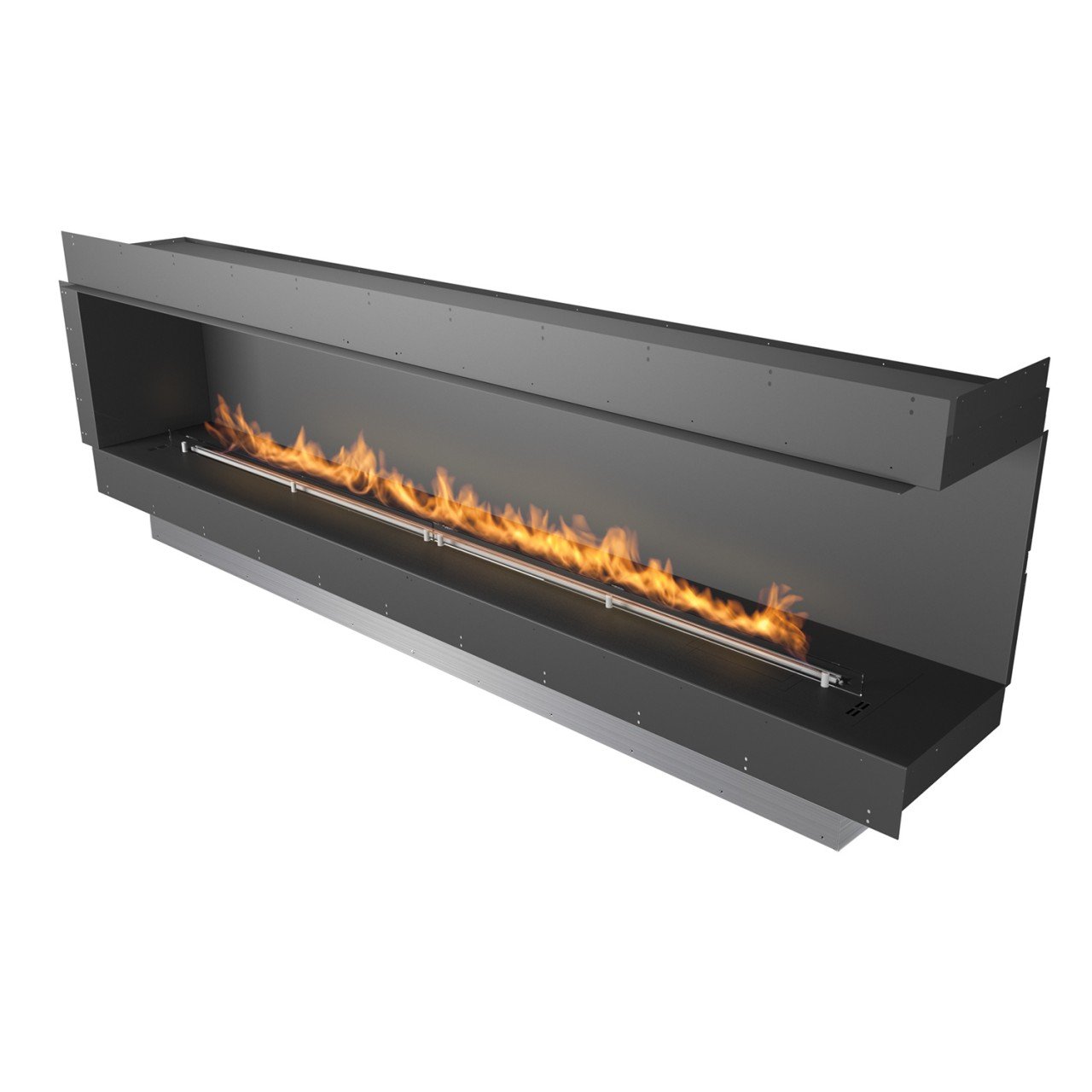 Planika Forma Firebox RIGHT-CORNER mit BEV Automatikbrenner FLA 3 Forma 2700