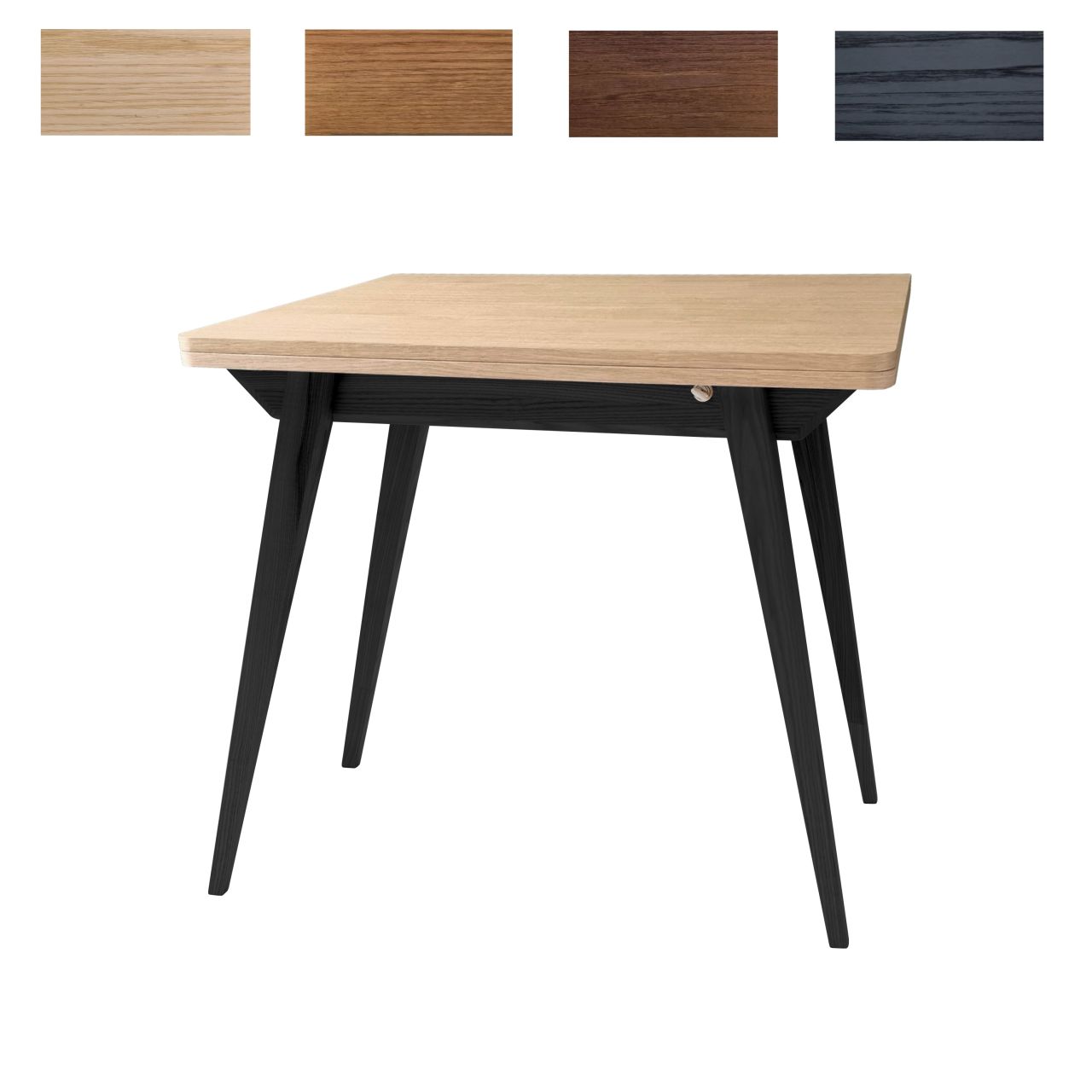 Esszimmertisch furniert 65×90 (130×90) ausziehbar Tisch Küchentisch Wohnzimme…