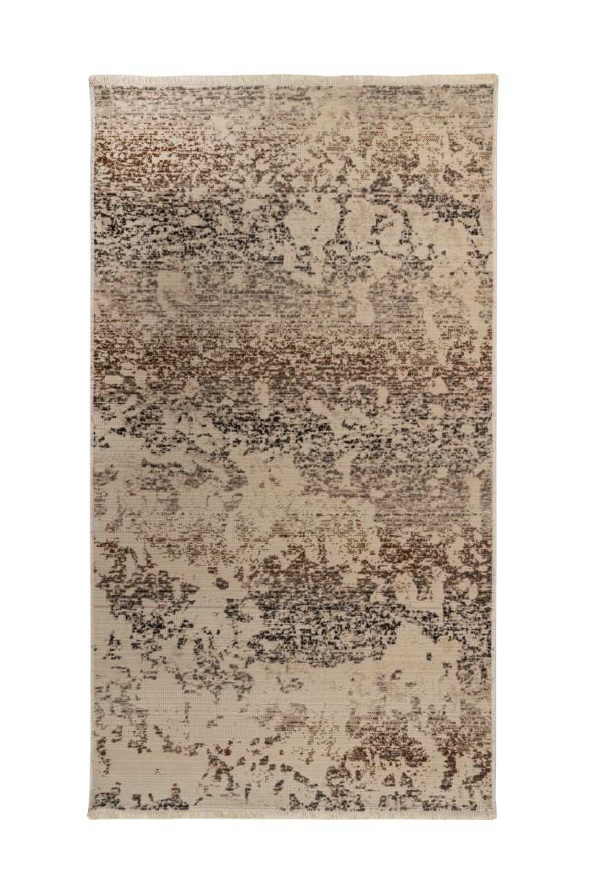 Teppich Wohnzimmer modern design Muster vintage beige kurzflor abstrakt