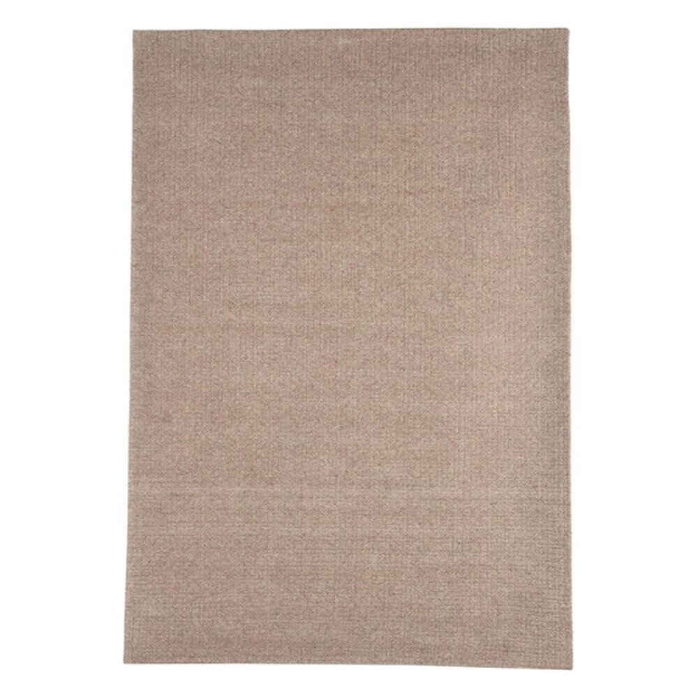 RINGO-Living Teppich Wally in Taupe aus Wolle