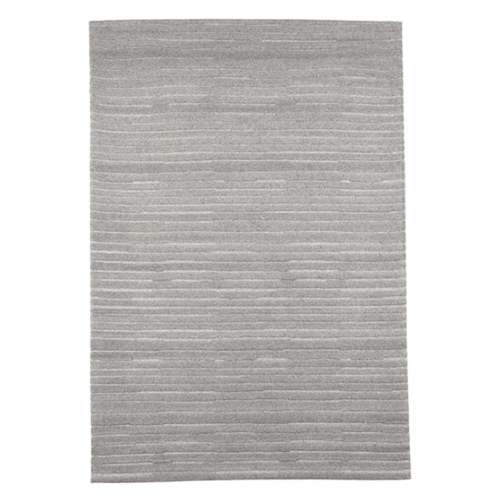 RINGO-Living Teppich Luzie in Grau aus Wolle