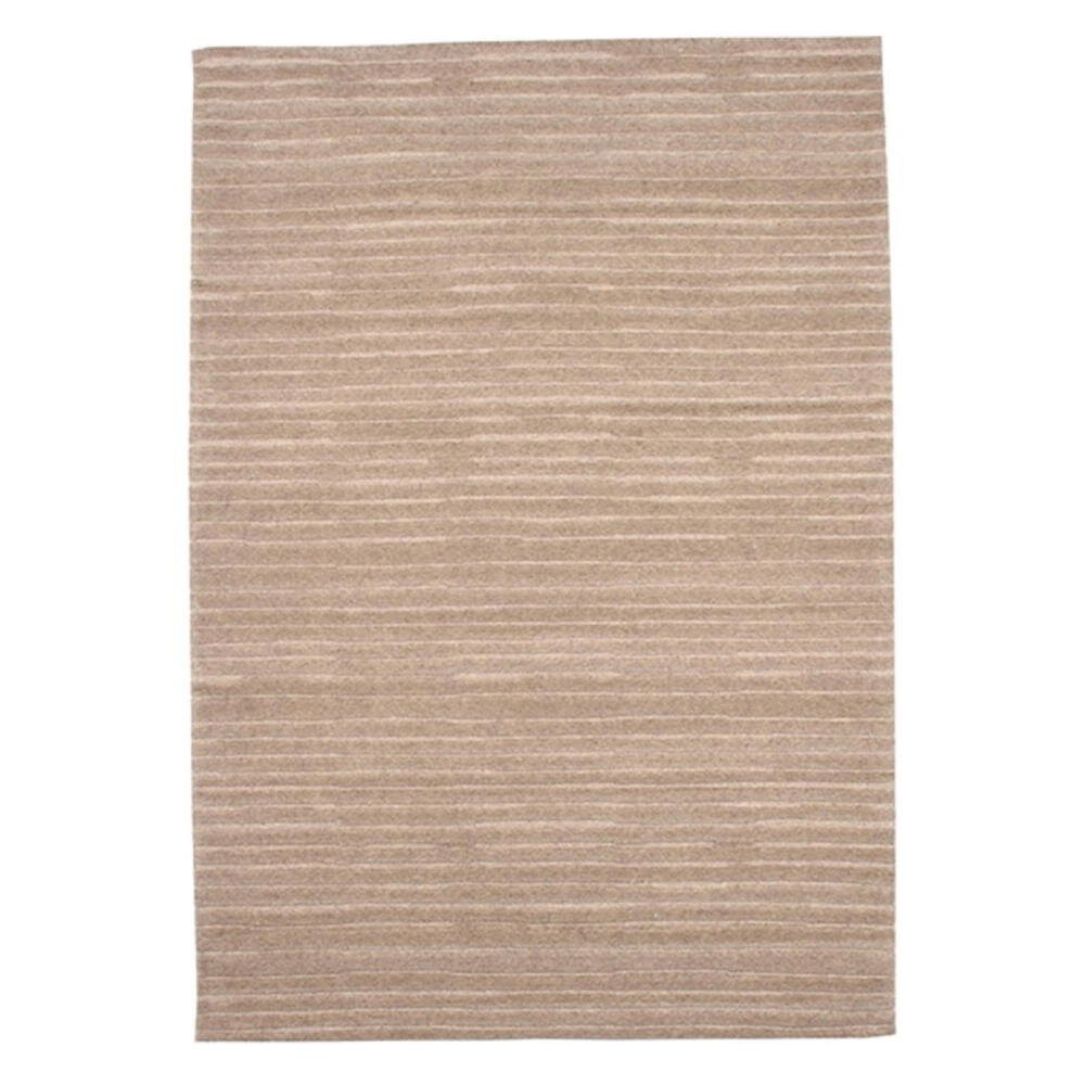 RINGO-Living Teppich Luzie in Taupe aus Wolle