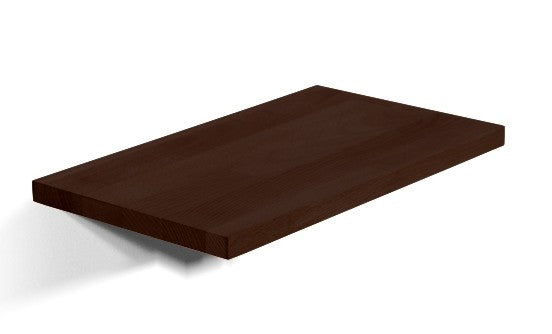 Wandboard 120 cm Buche massiv Wenge SOLINA