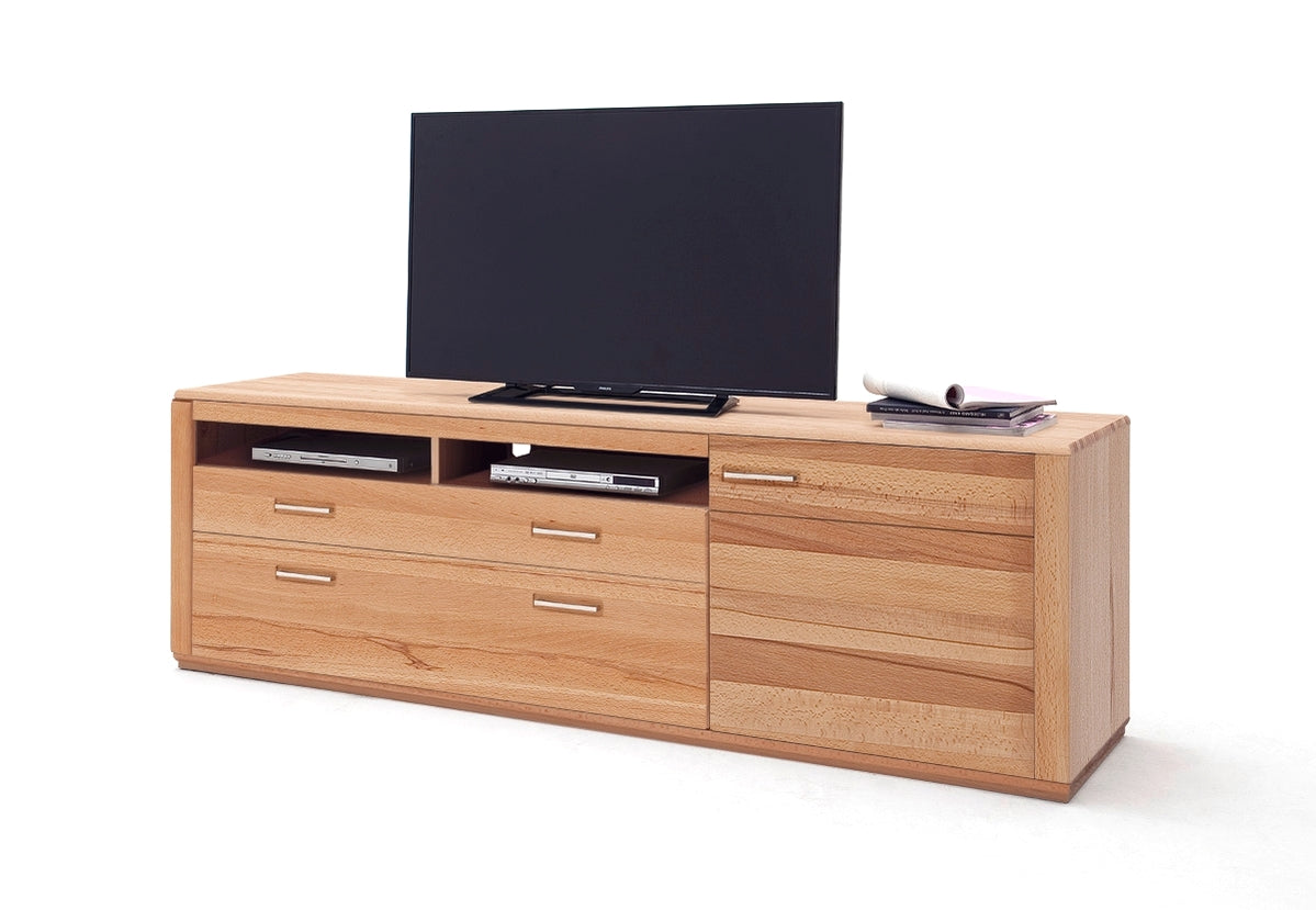 TV-Lowboard Kernbuche 224 cm extra hoch 70 cm Sanremo