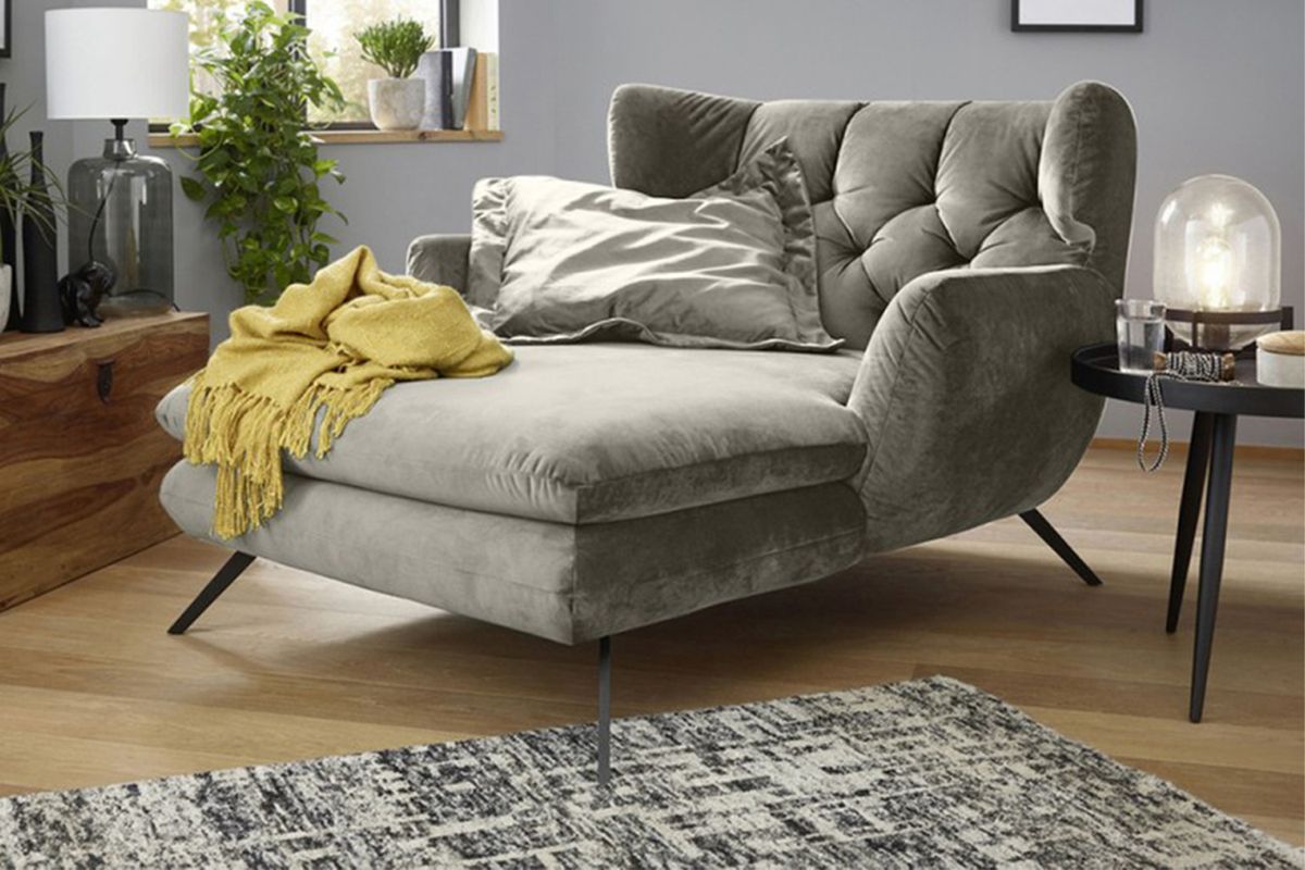 KAWOLA Longseat CHARME Velvet silber