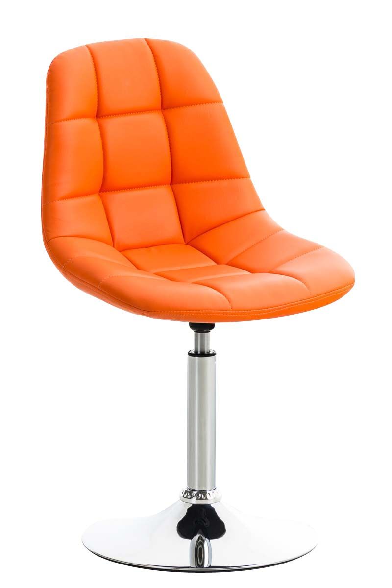 Stuhl Emil Kunstleder orange