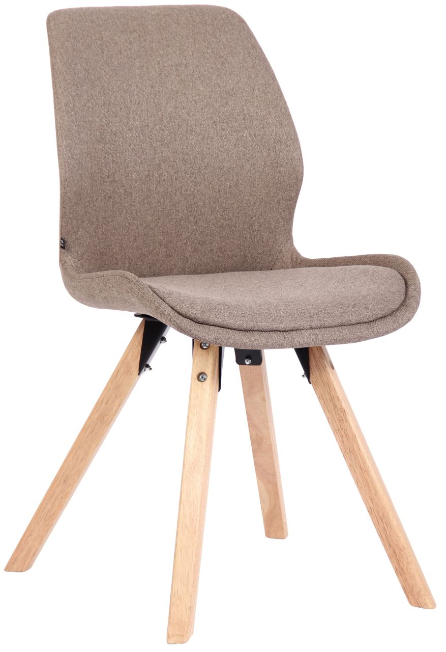 Stuhl Luna Stoff taupe