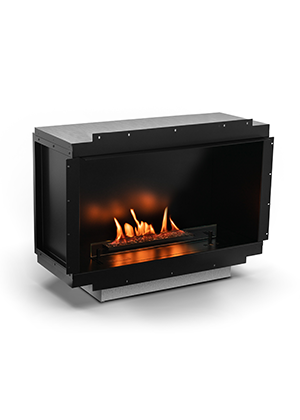 Planika Neo Fireplace mit BEV Automatikbrenner ohne Holzdekoration Neo 500