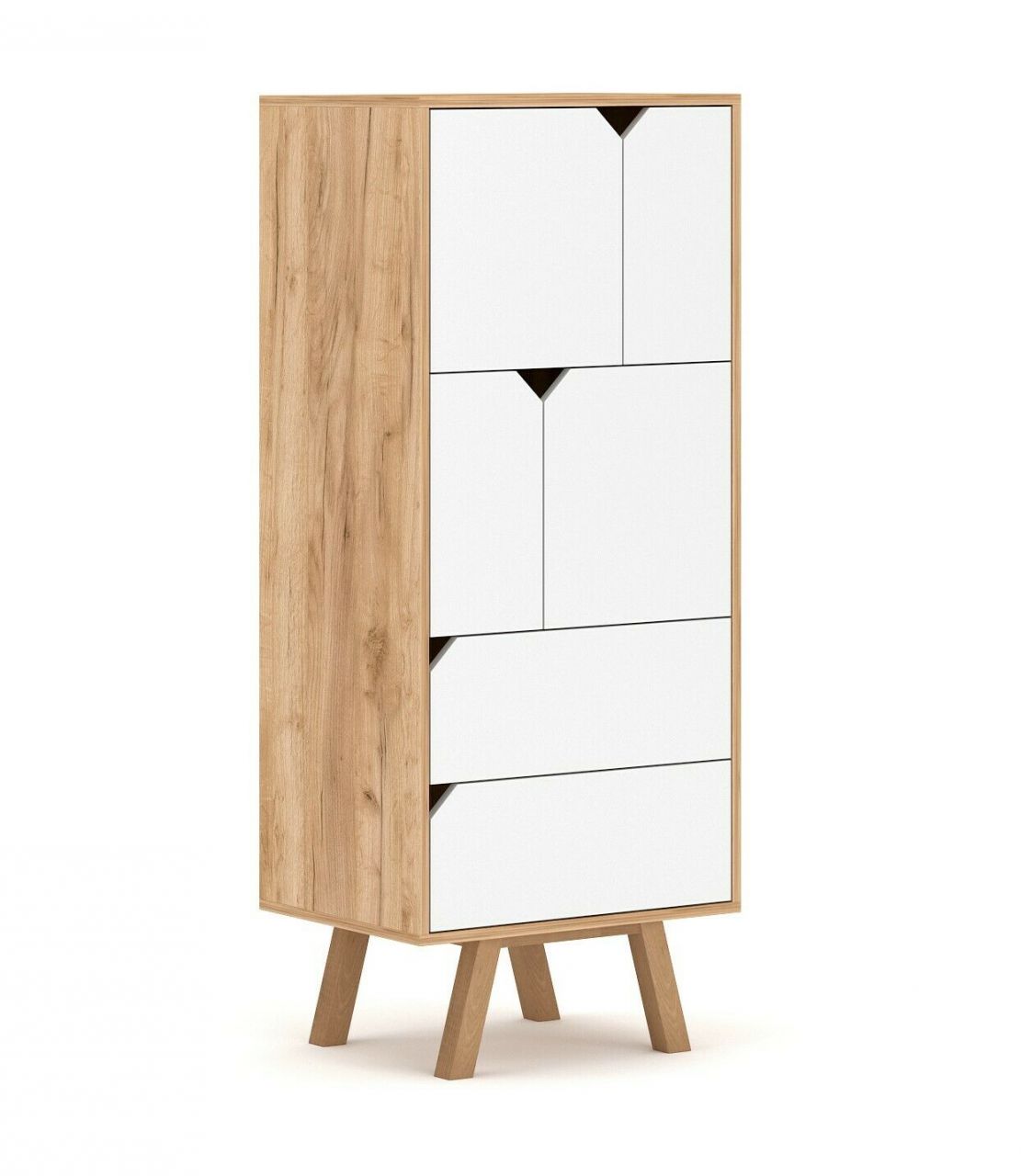 Sideboard- Kommode Highboard Anrichte Wohnmöbel Wohnzimmermöbel Schrank- Weiß