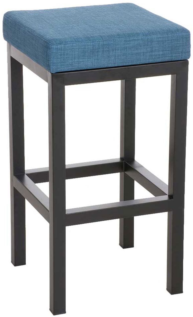 Barhocker Taylor B85 Stoff blau