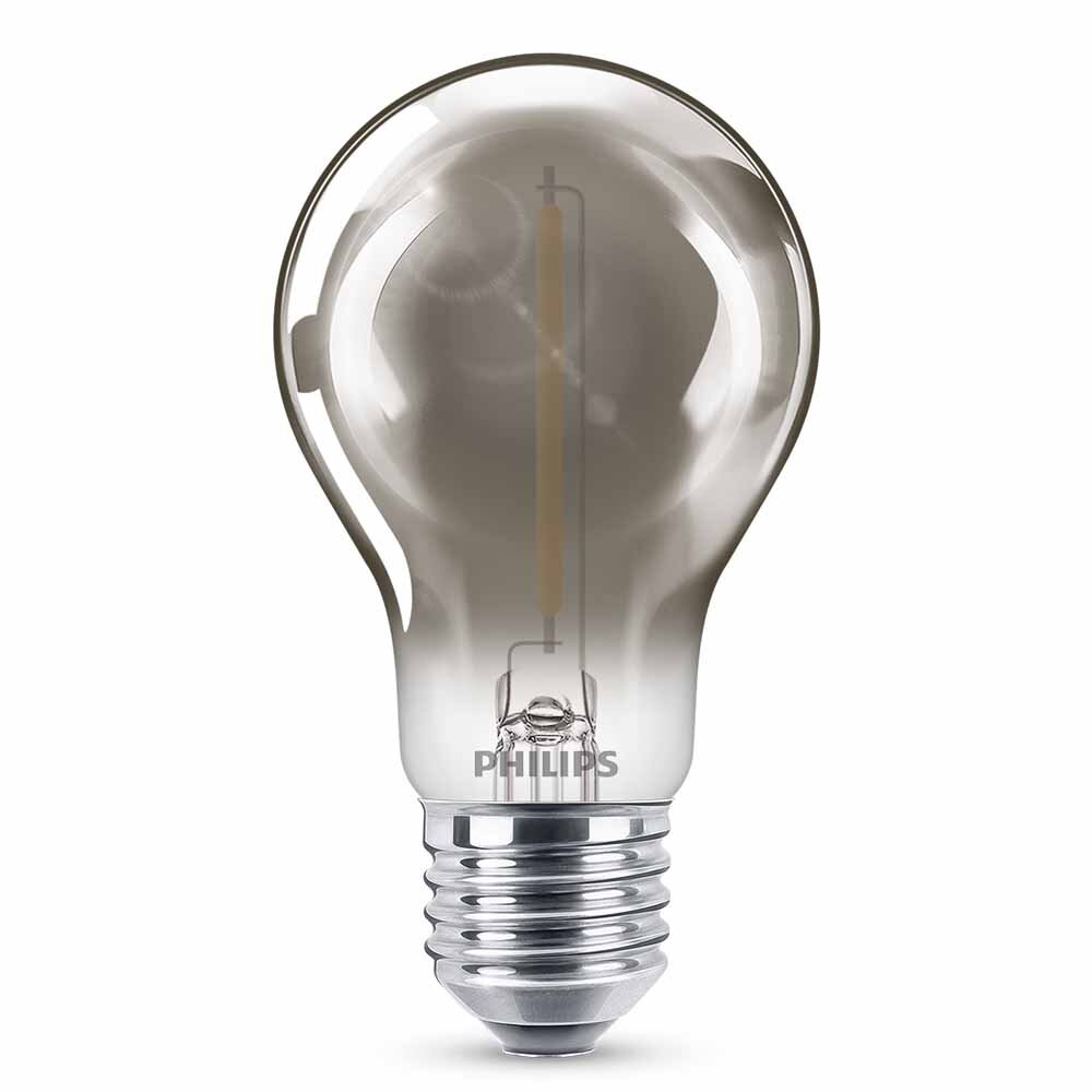 Philips Modern LED Filament Lampe ersetzt 25W E27 Birne – A60 2,3W 136lm 2700K Einerpack