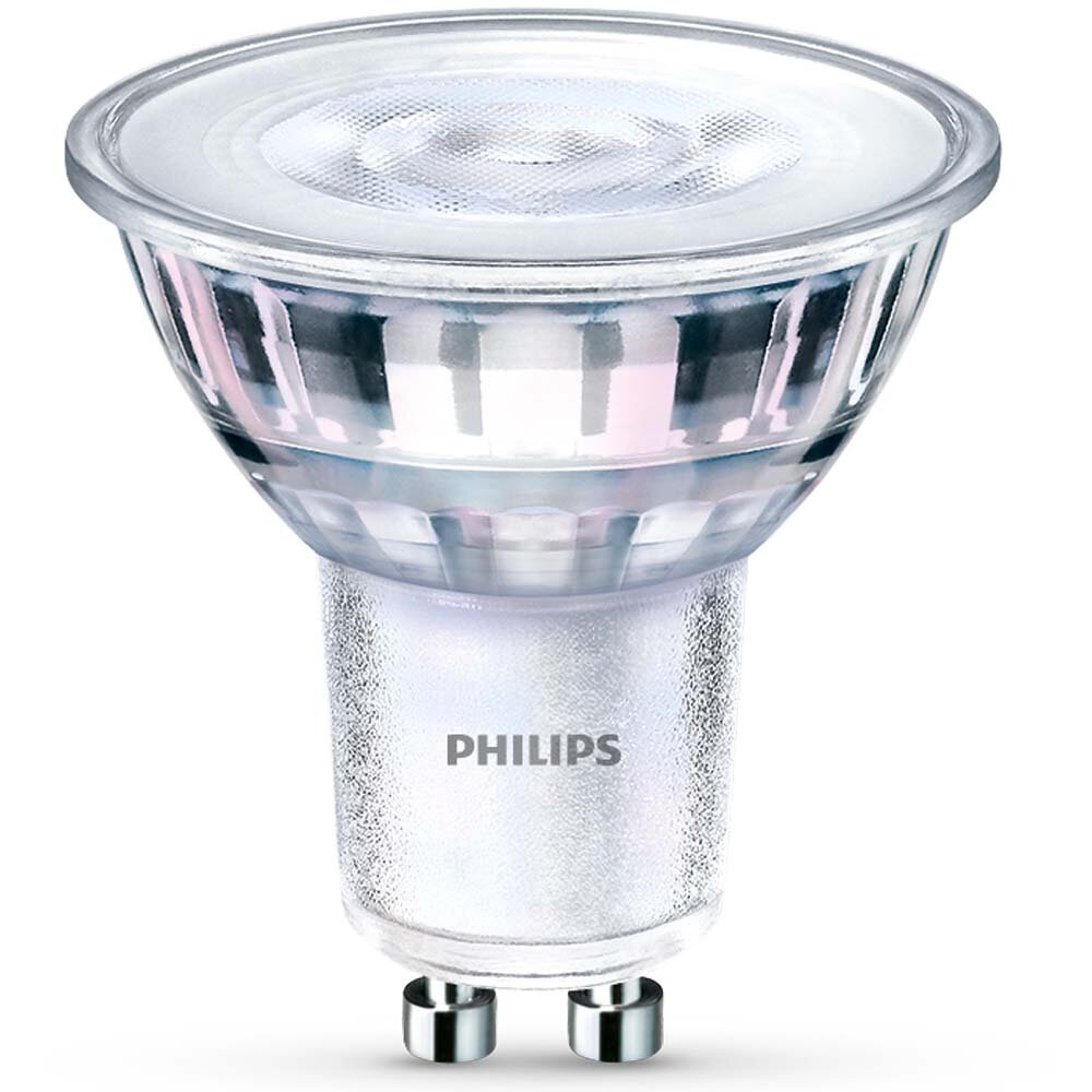 Philips LED WarmGlow Lampe ersetzt 50W, GU10 Reflektor PAR16, warmweiß, 345 Lumen, dimmbar, 1er Pack