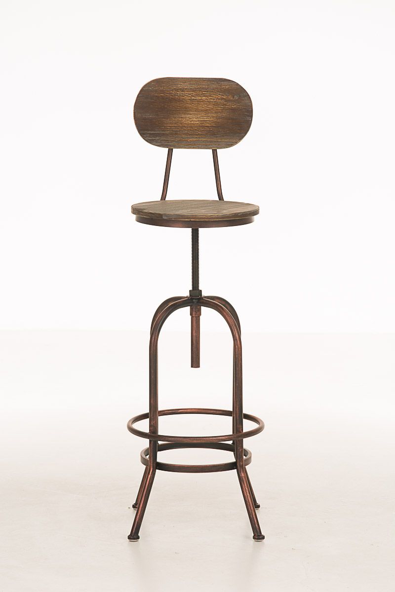 Barhocker Pino, Holz bronze