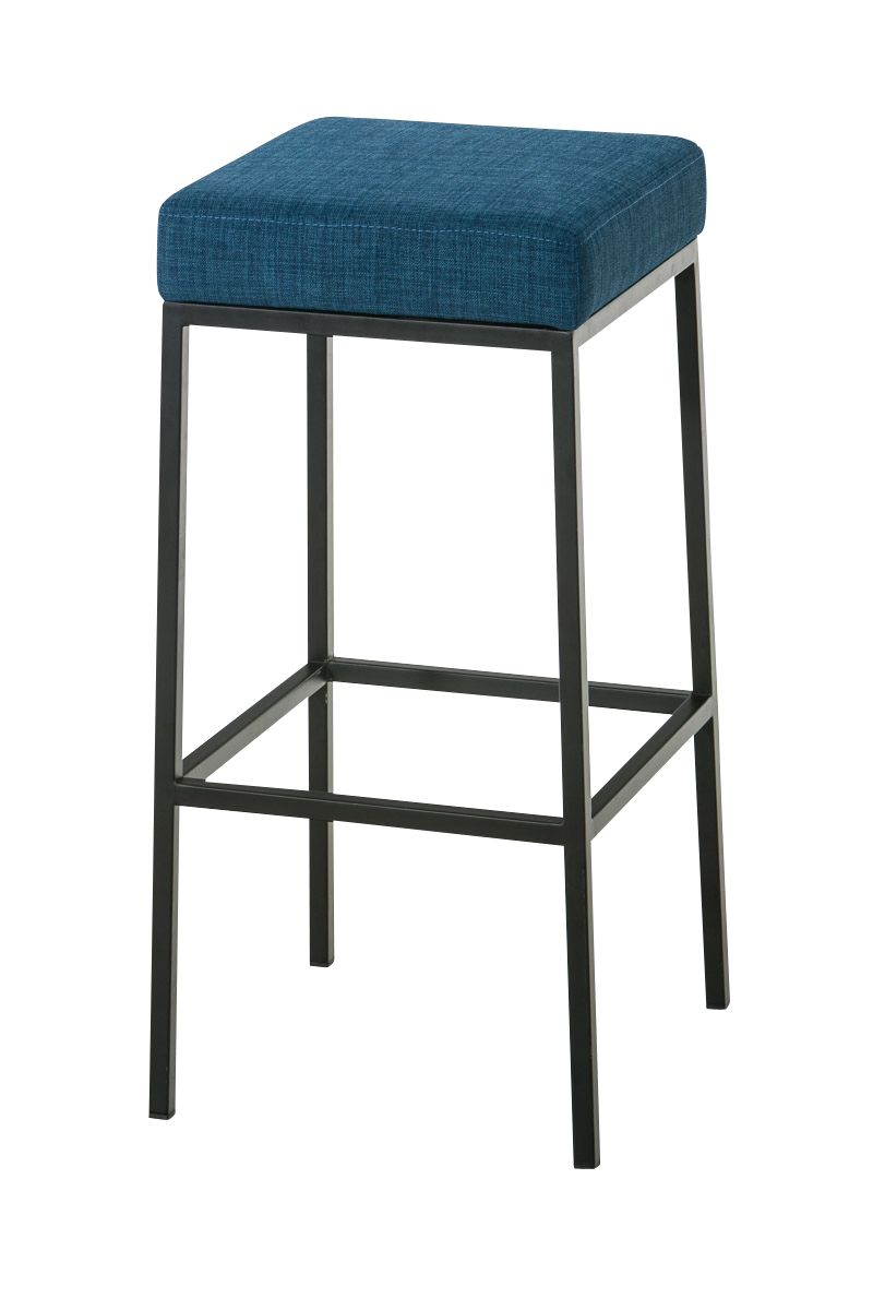 Barhocker Montreal B80 Stoff blau