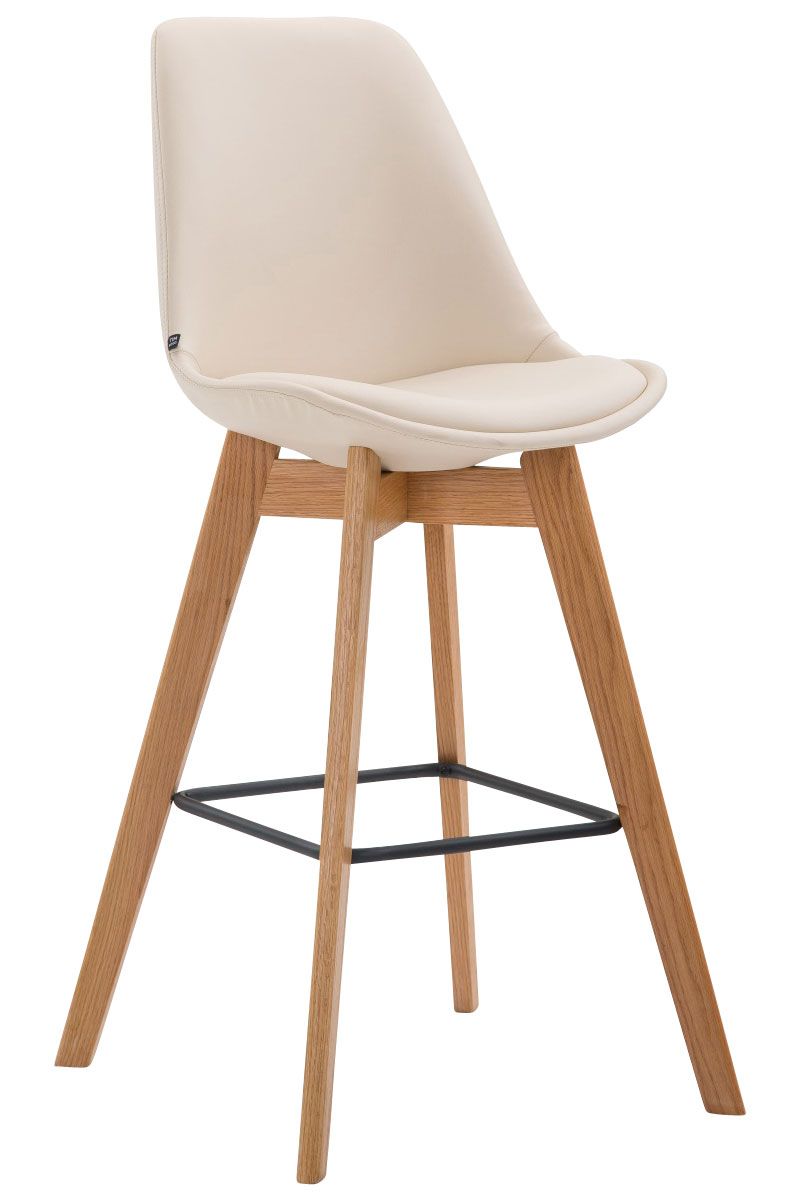 Barhocker Metz Kunstleder Natura creme