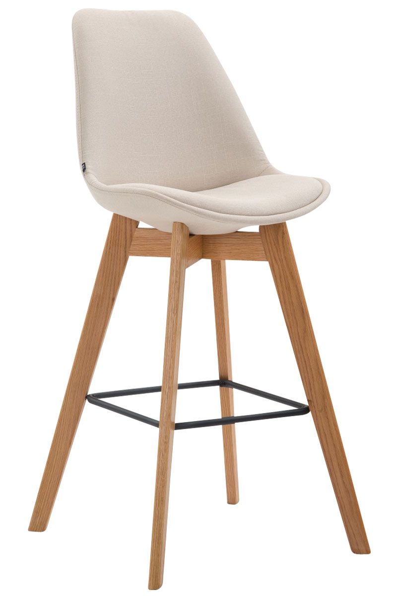 Barhocker Metz Stoff Natura creme