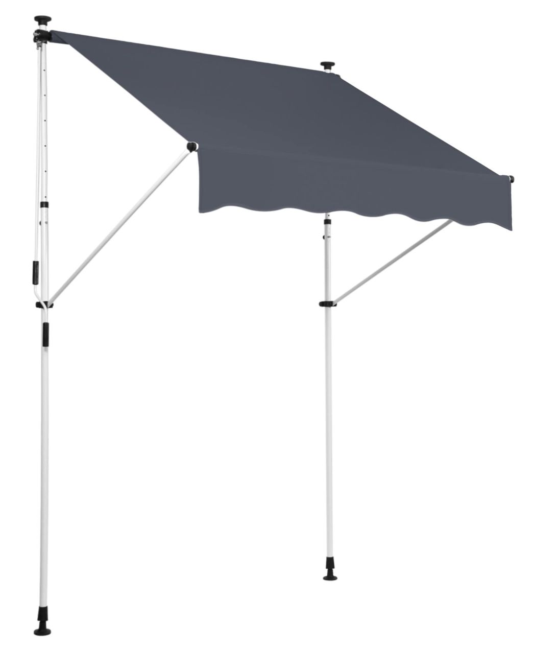 Klemmmarkise Westerly 250×120 cm anthrazit