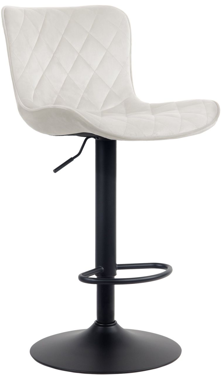 Barhocker Emma Samt creme