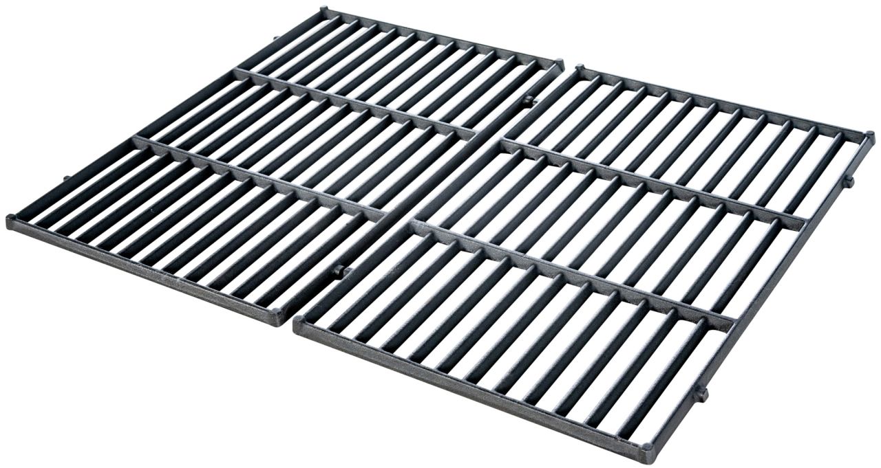 Grillrost Set 44,5×30,3 cm schwarz