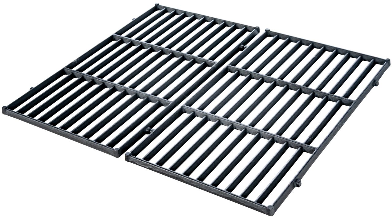 Grillrost Set 44,5×26 cm schwarz