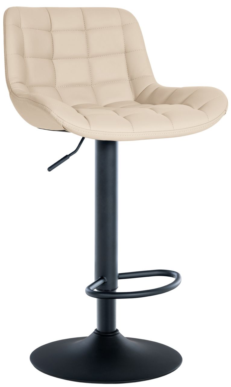 Barhocker Tover Kunstleder creme