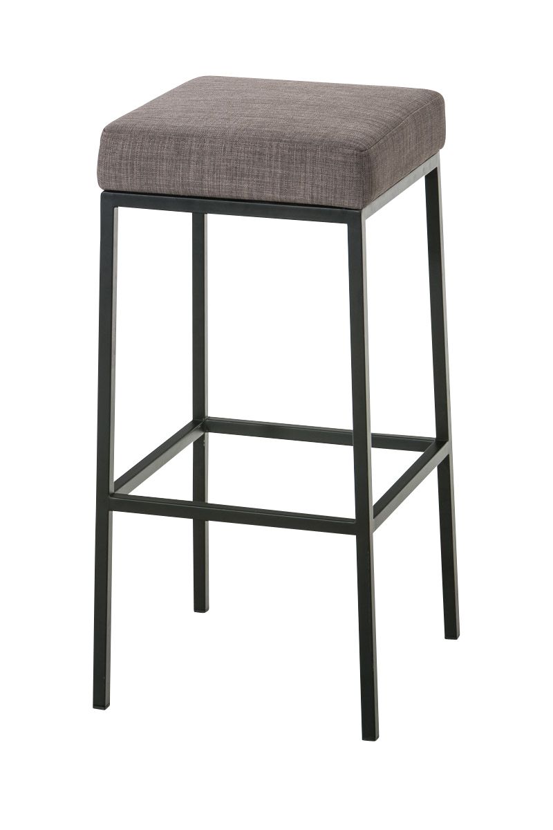 Barhocker Montreal B85 Stoff grau