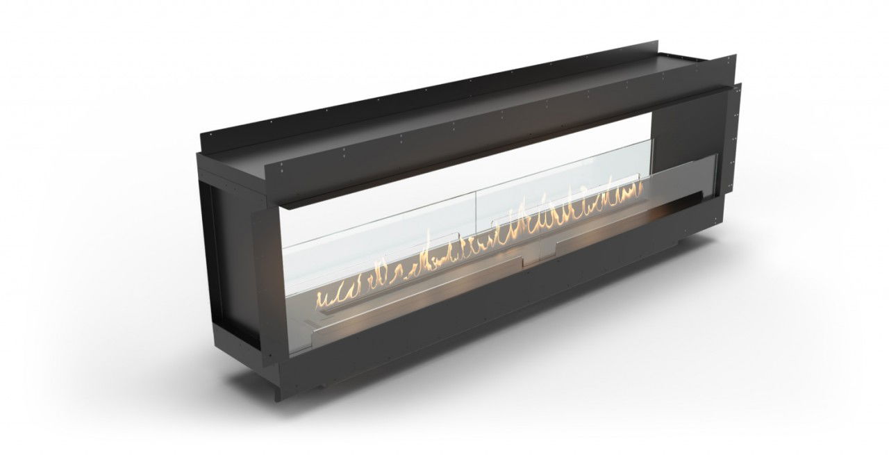 Planika Forma Firebox SEE-THROUGH mit BEV Automatikbrenner FLA 3+ Forma 2300