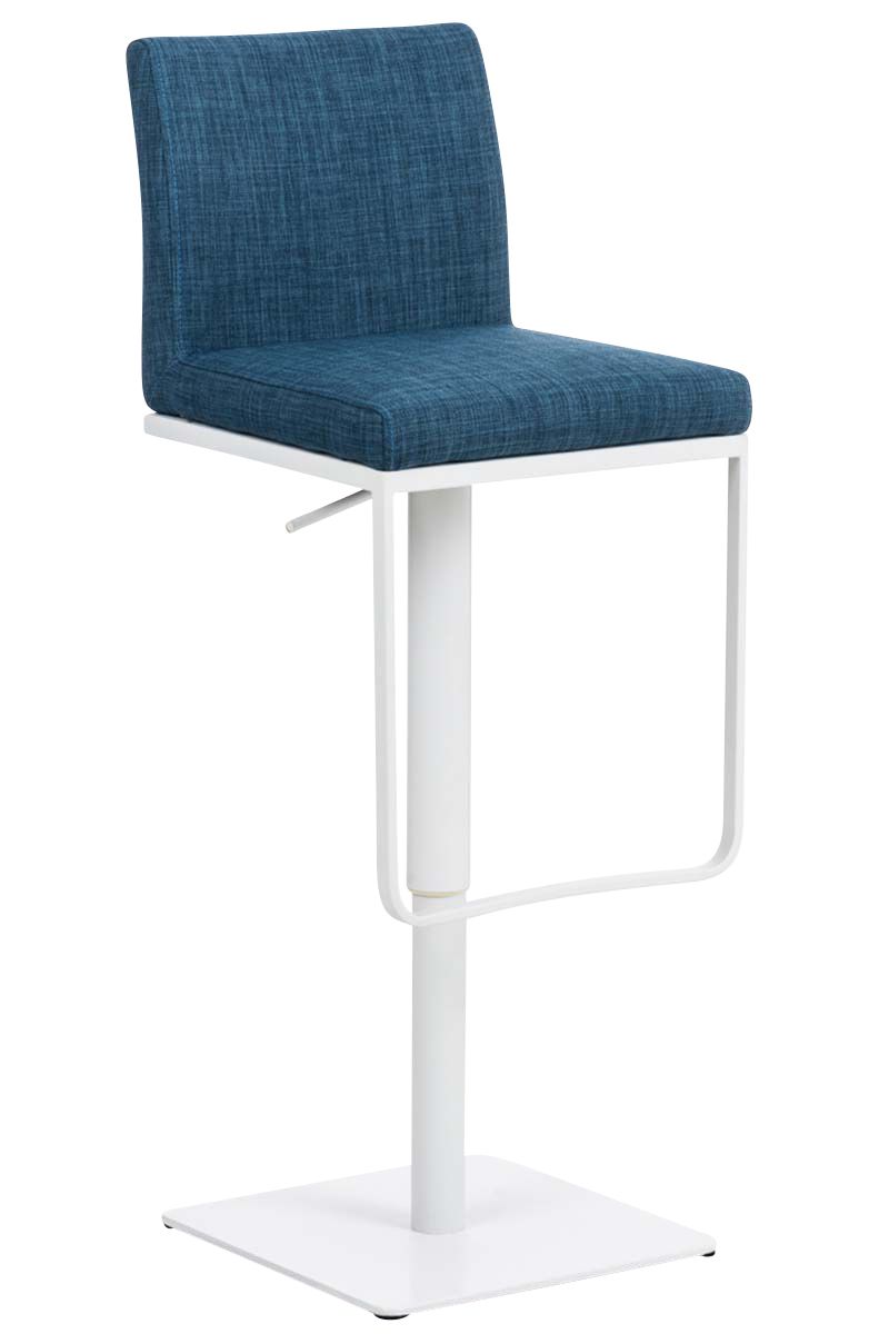 Barhocker Panama W Stoff blau